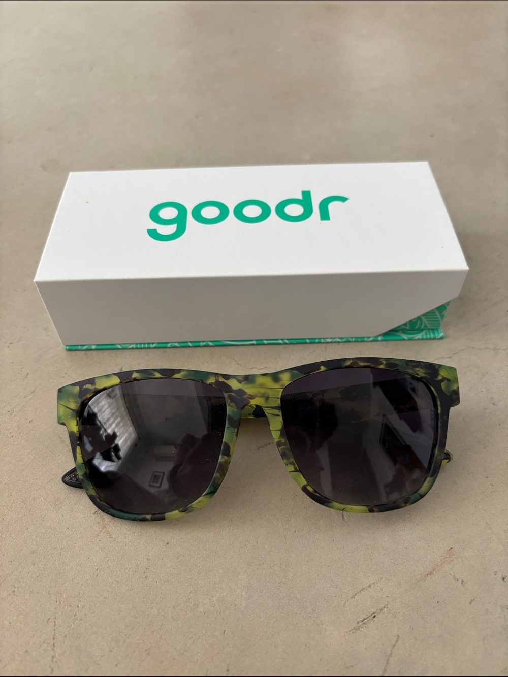 Goodr Limited Edition “Howling at the Neon Moon” Large Frame Polarized Sunglass